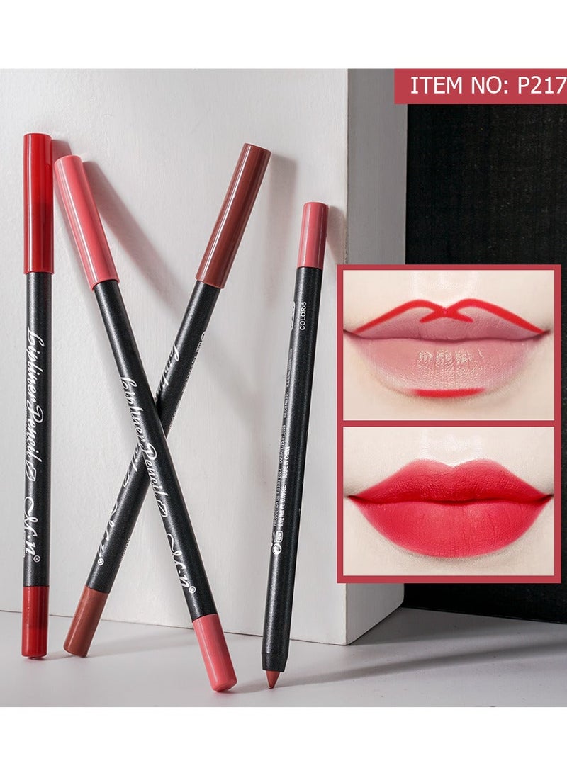 Menow New LipLiner Creamy Pencil Package - 12 Colors - 12 Pcs - Image 3